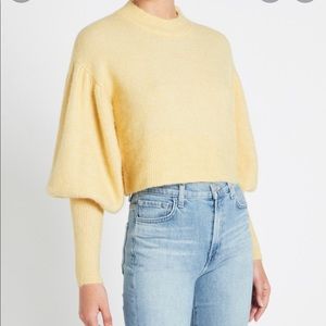 Baum Und Pferdgarten Yellow Crop Sweater